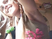 Sexy Ukrainian girl on the train