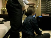 Asian Lovers Hairjob 4